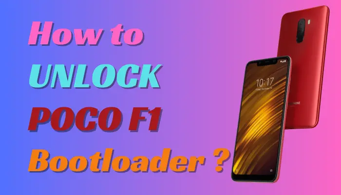 Unlock POCO F1 Bootloader