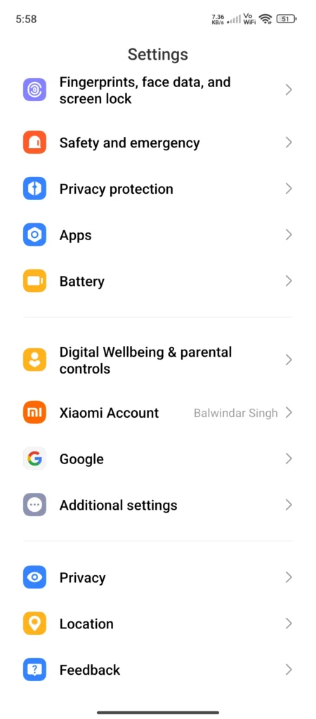 How to Reset Redmi Phone