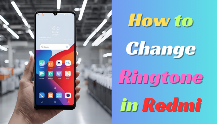 how to change ringtone in redmi