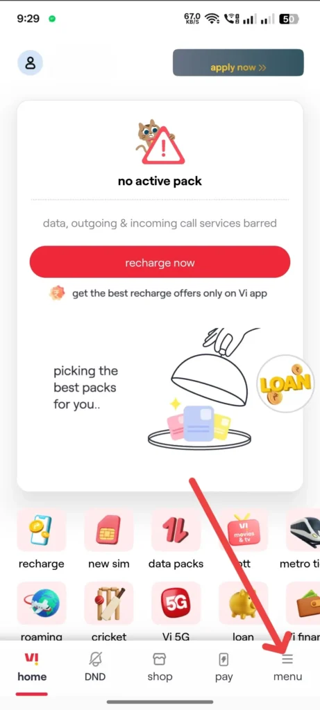 how to set caller tune in vi